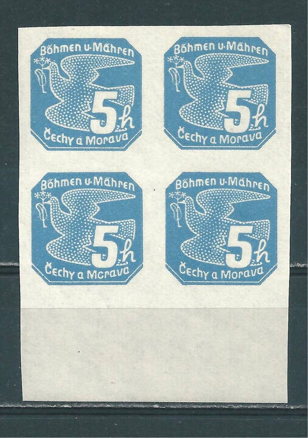 Böhmen & Mähren, B&M MiNr. 118 postfrisch **, Plattenfehler