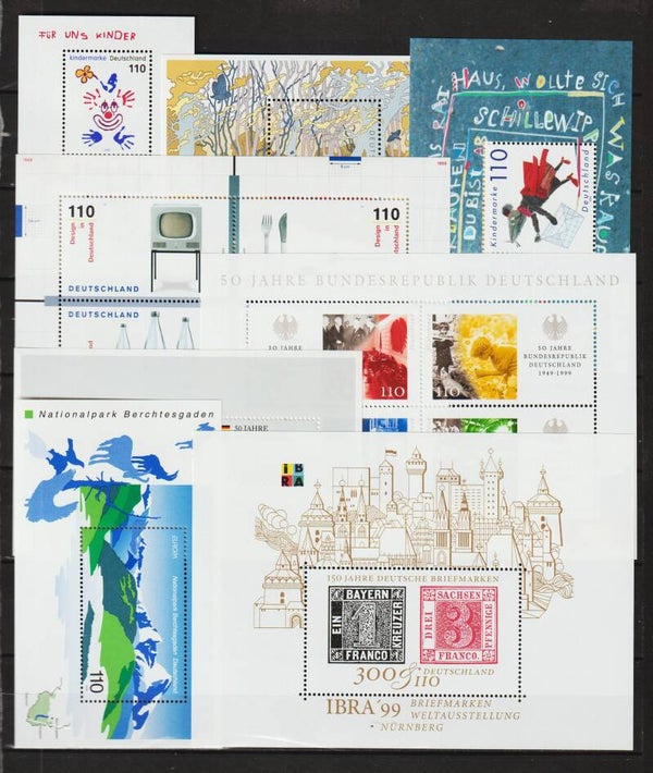 Block 46, 47, 48, 49, 50, 51, 52, 53 postfrisch **