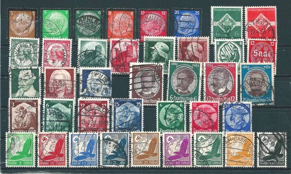 MiNr. 479-481, 529-537, 540-543, 544-545, 546-547, 548-553, 554-555, 565-568, 569-570, 571-572 gestempelt