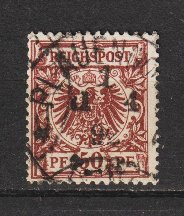 MiNr. 50  gestempelt  PLAUEN   (0118)
