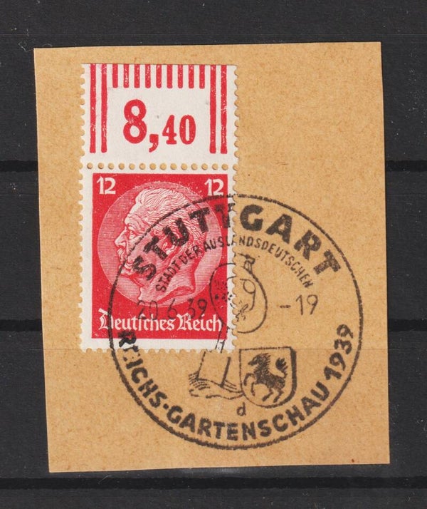 MiNr. 519 Oberrand gestempelt  (0450)