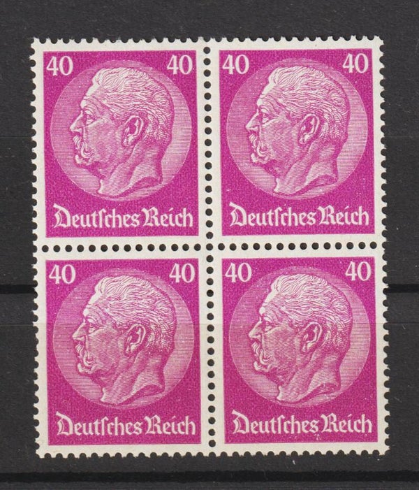 MiNr. 524 postfrischer Viererblock