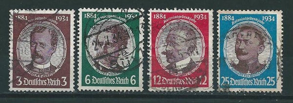 MiNr. 540-543 gestempelt