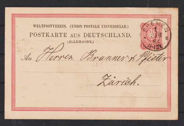 Ganzsache P 8 II b BREMEN 1  23.8.83   (0540)