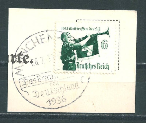 MiNr. 584 Briefstück (b04)