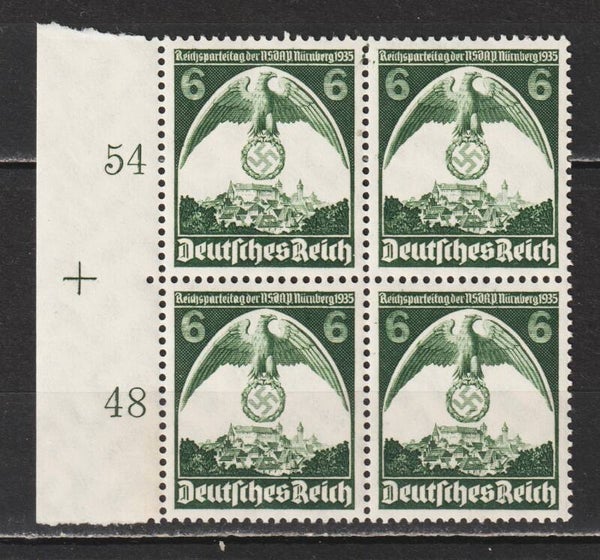 MiNr. 586 postfrisch **  Viererblock