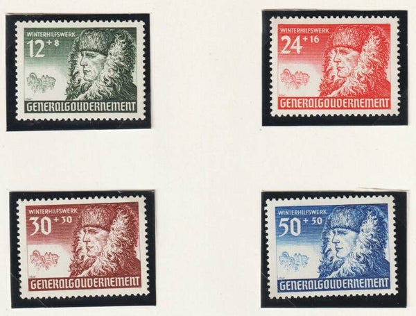 Generalgouvernement MiNr. 59-62 postfrisch **