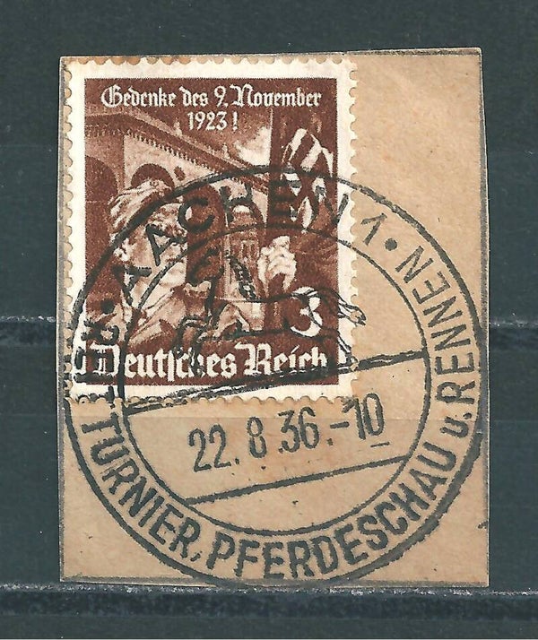 MiNr. 598 Briefstück