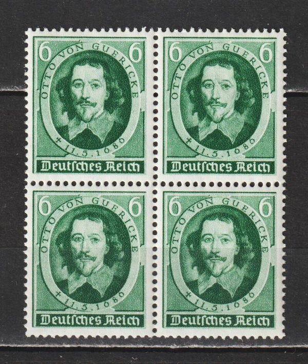 MiNr. 608 postfrisch ** Viererblock