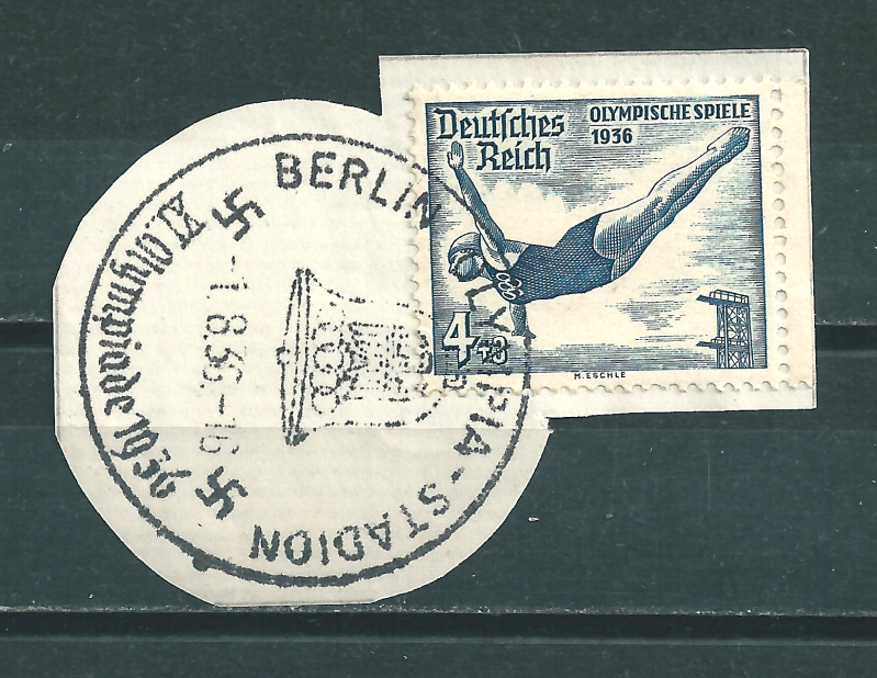 MiNr. 610 Briefstück