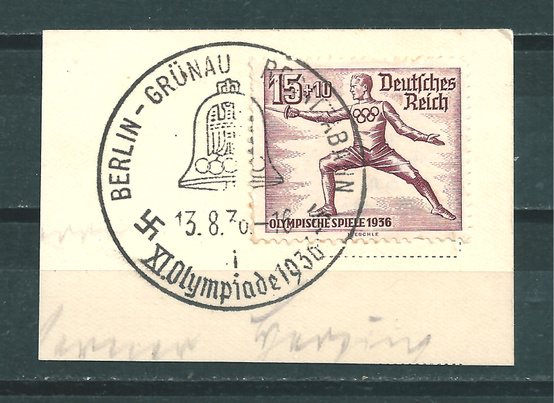 MiNr. 614 Briefstück