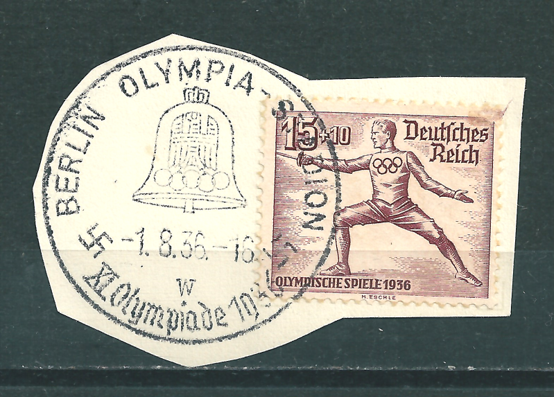 MiNr. 614 Briefstück