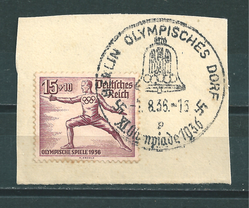 MiNr. 614 Briefstück