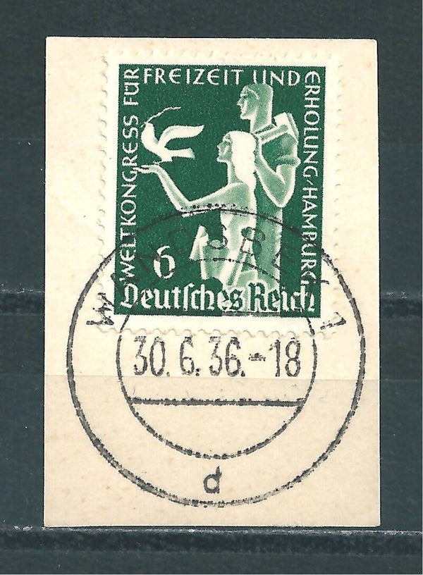 MiNr. 622 Briefstück, FDC
