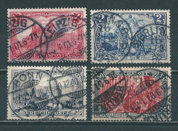 MiNr. 63-66 gestempelt