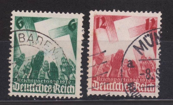 MiNr. 632-633 gestempelt