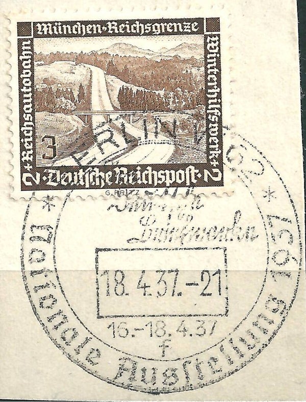 MiNr. 634 Briefstück