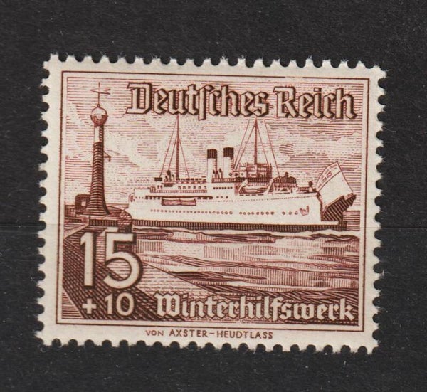 MiNr. 657 postfrisch **, Plattenfehler