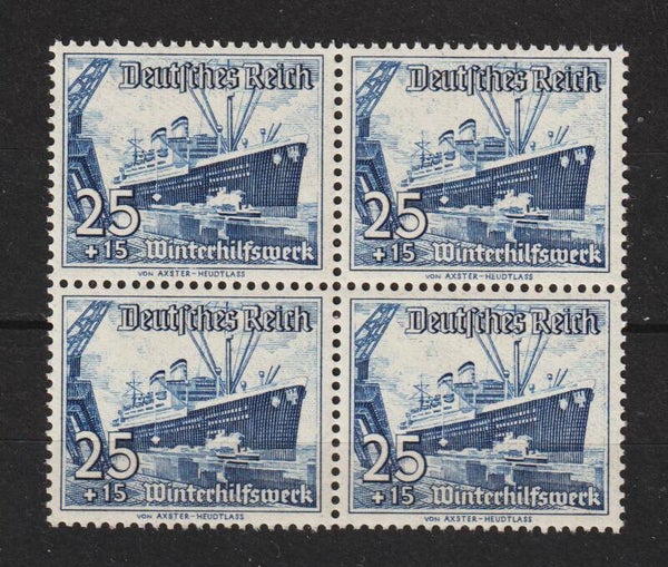 MiNr. 658 postfrisch ** Viererblock