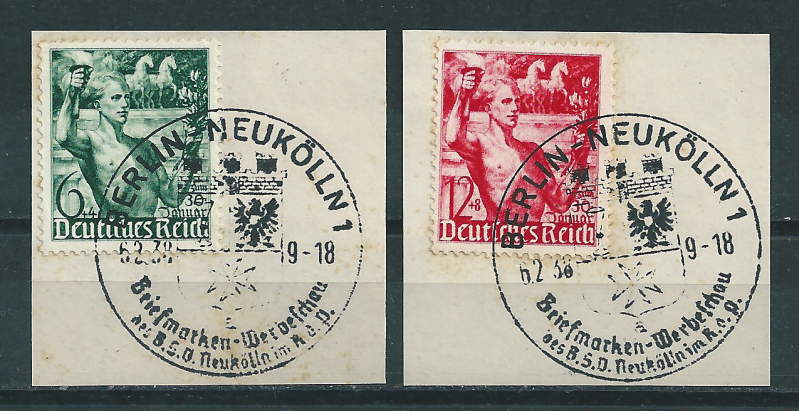 MiNr. 660-661 Briefstücke  (02)