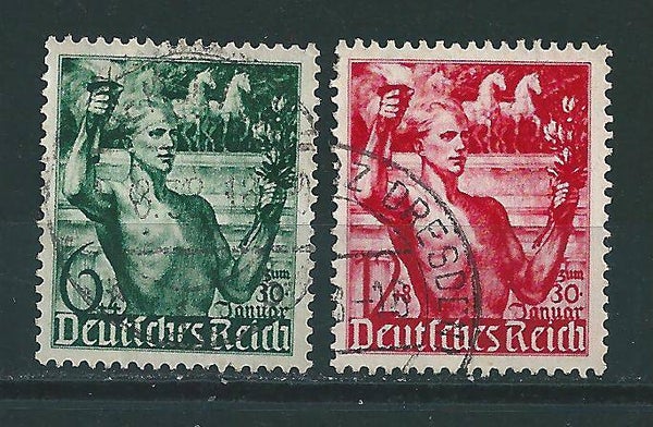 MiNr. 660-661 gestempelt