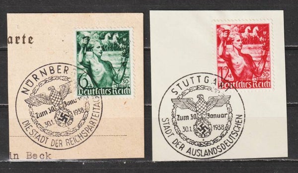 MiNr. 660-661 Briefstücke