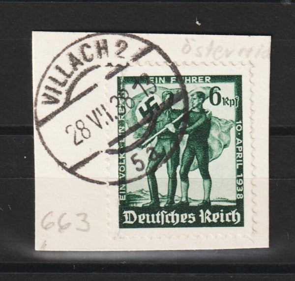MiNr. 663 Briefstück