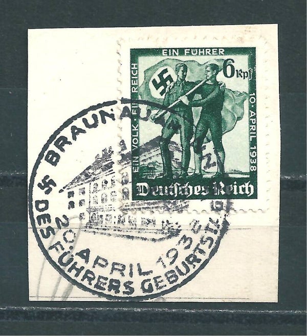 MiNr. 663 Briefstück