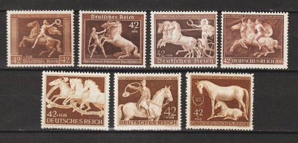MiNr. 671, 699, 747, 780, 815, 854, 899 postfrisch **