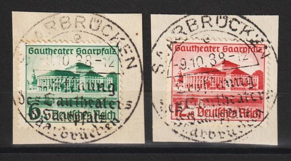 MiNr. 673-674 Briefstücke, FDC (02)
