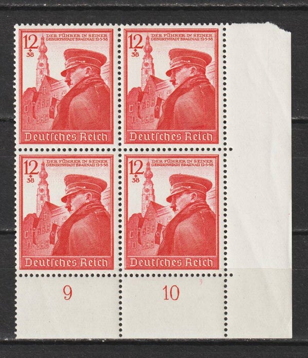 MiNr. 691 postfrische Bogenecke