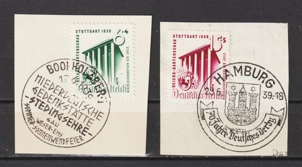 MiNr. 692-693 Briefstücke