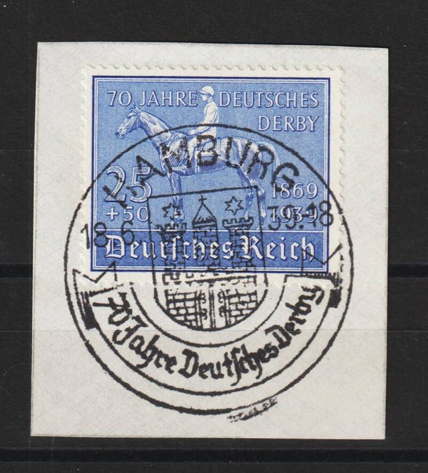 MiNr. 698 Briefstück, Ersttags-Stempel
