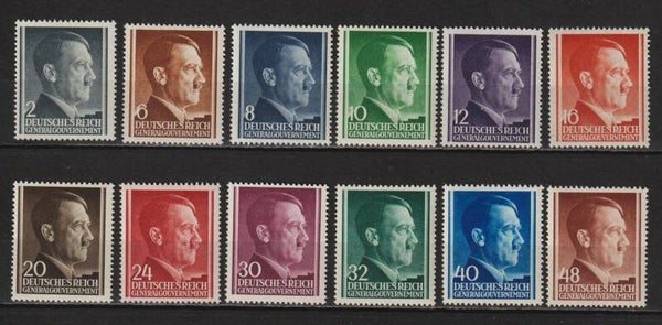 Generalgouvernement MiNr. 71-82 postfrisch **