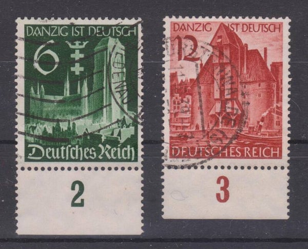 MiNr. 714-715 gestempelt
