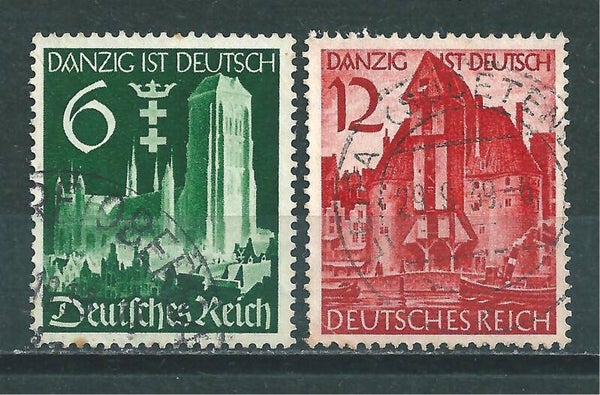 MiNr. 714-715 gestempelt