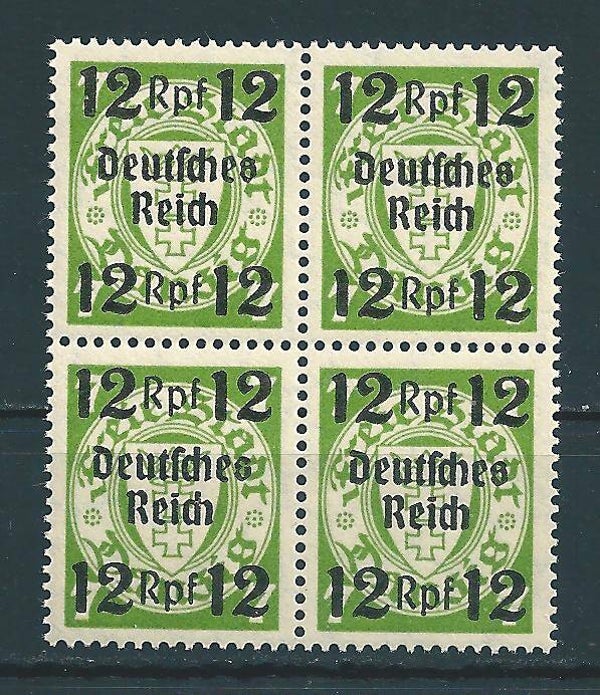 MiNr. 721 postfrischer ** Viererblock