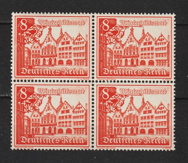 MiNr. 734 postfrisch ** Viererblock