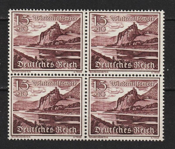 MiNr. 736 postfrisch ** Viererblock