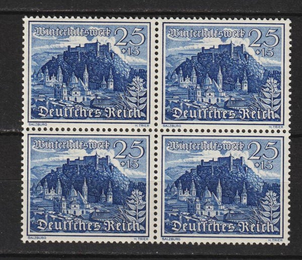 MiNr. 737 postfrisch ** Viererblock