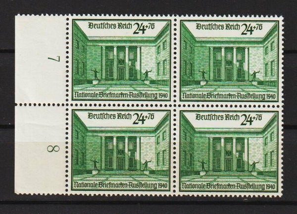 MiNr. 743 postfrischer ** Viererblock