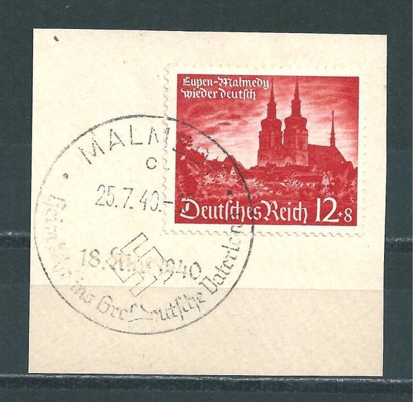 MiNr. 749 Briefstück, Ersttags-Stempel