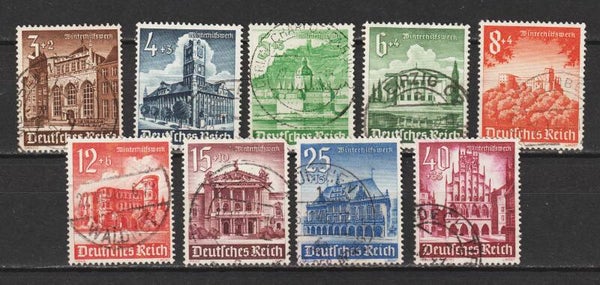 MiNr. 751-759 gestempelt