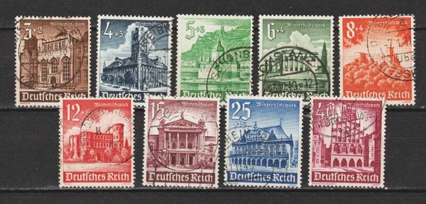 MiNr. 751-759 gestempelt