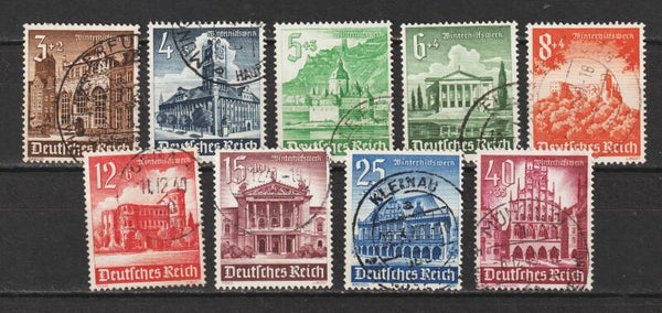 MiNr. 751-759 gestempelt