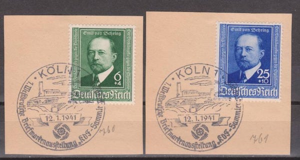 MiNr. 760-761 Briefstücke   (08)
