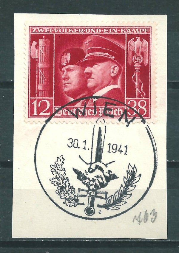 MiNr. 763 Briefstück, FDC  (02)