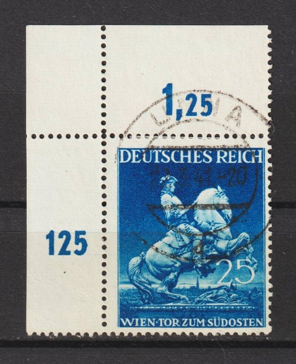 MiNr. 771 gestempelte Bogenecke