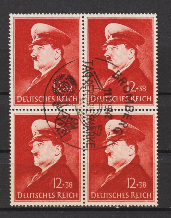 MiNr. 772 gestempelter Viererblock