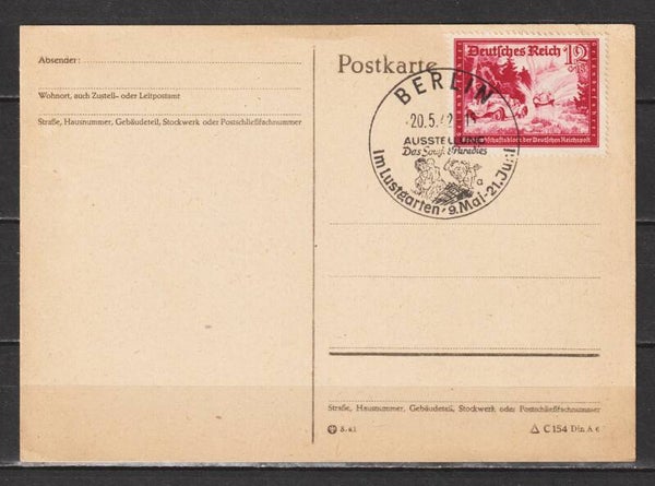 MiNr. 775 auf Postkarte  (b190)